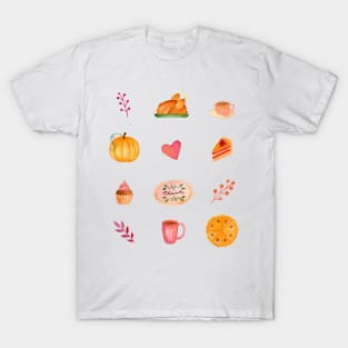 Thanksgiving food T-Shirt